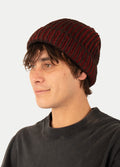 Woolen Fisherman Two Tone Beanie | Cocoa-Image 3