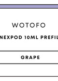 Wotofo NexPod 10mL Prefilled Pod | Grape-Image 1