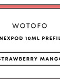 Wotofo NexPod 10mL Prefilled Pod | Strawberry Mango-Image 1