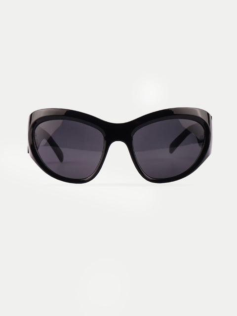 Wrap Oversized Alien Sunglasses