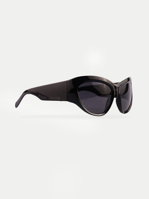 Wrap Oversized Alien Sunglasses