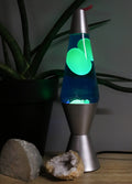 Liquid Lamp Silver / Blue / Yellow | One Colour-Image 1