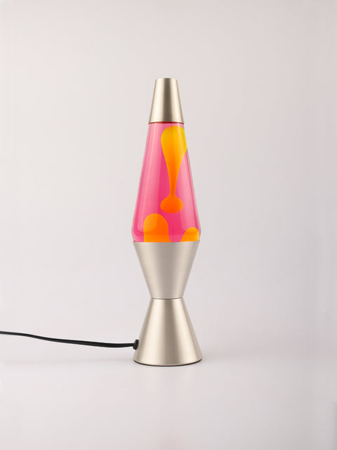 Liquid Lamp Silver / Pink / Yellow