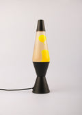 Yellow Wax Liquid Lamp - Black Base | One Colour-Image 2