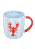 You Are My Lobster Striped Mug | One Colour-Image 3