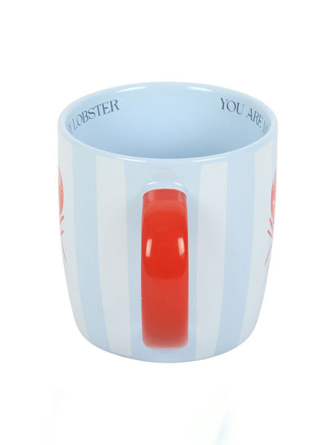 You Are My Lobster Striped Mug