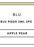 blu Pods 2mL 2pc | Apple Pear-Image 1