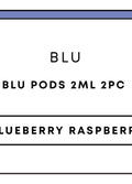 blu Pods 2mL 2pc | Blueberry Raspberry-Image 1