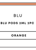 blu Pods 2mL 2pc | Orange-Image 1