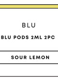 blu Pods 2mL 2pc | Sour Lemon-Image 1