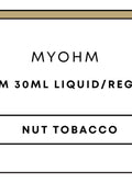 myohm 30mL | Nut Tobacco-Image 1