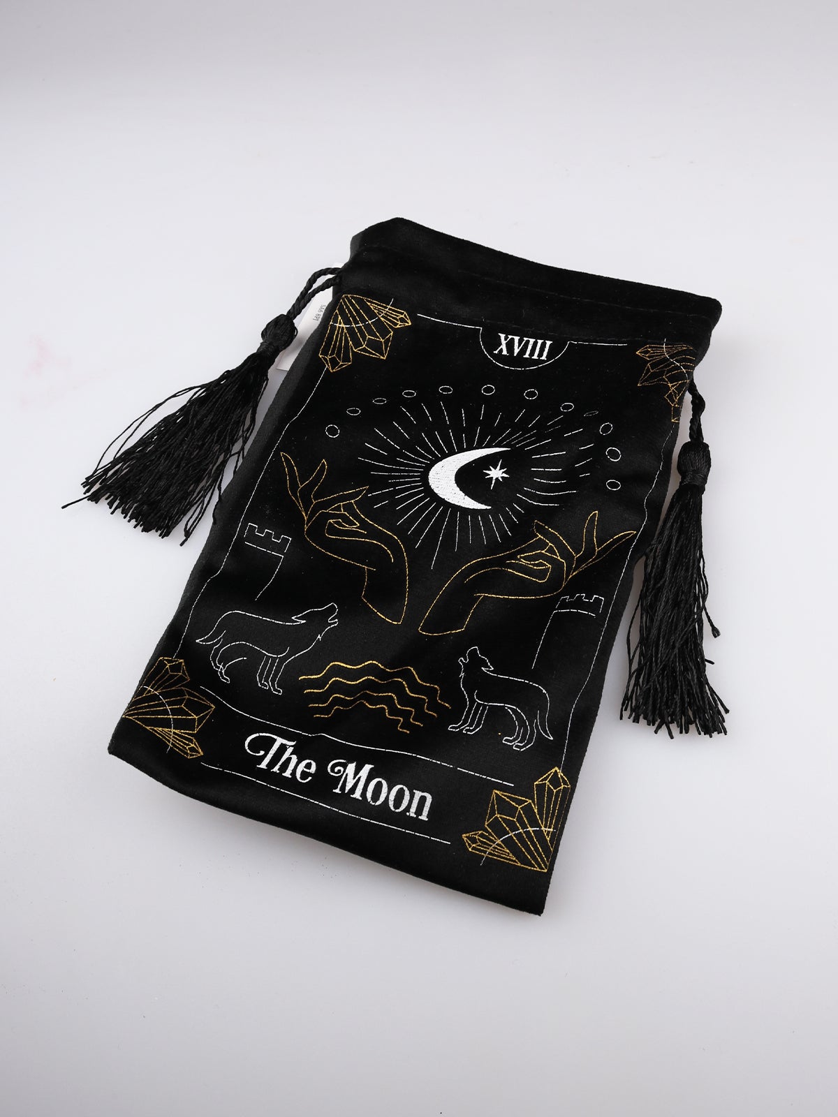 Moon Portal Drawstring Backpack top