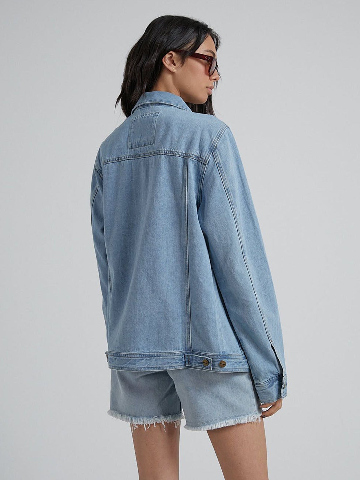 Overtime- Unisex Hemp Denim Jacket | Cosmic