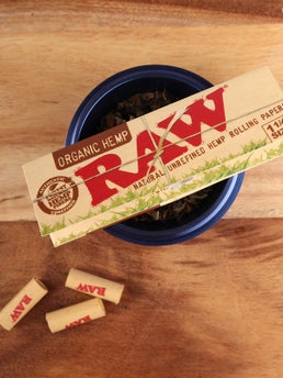 Raw Organic Hemp Papers 1 1/4