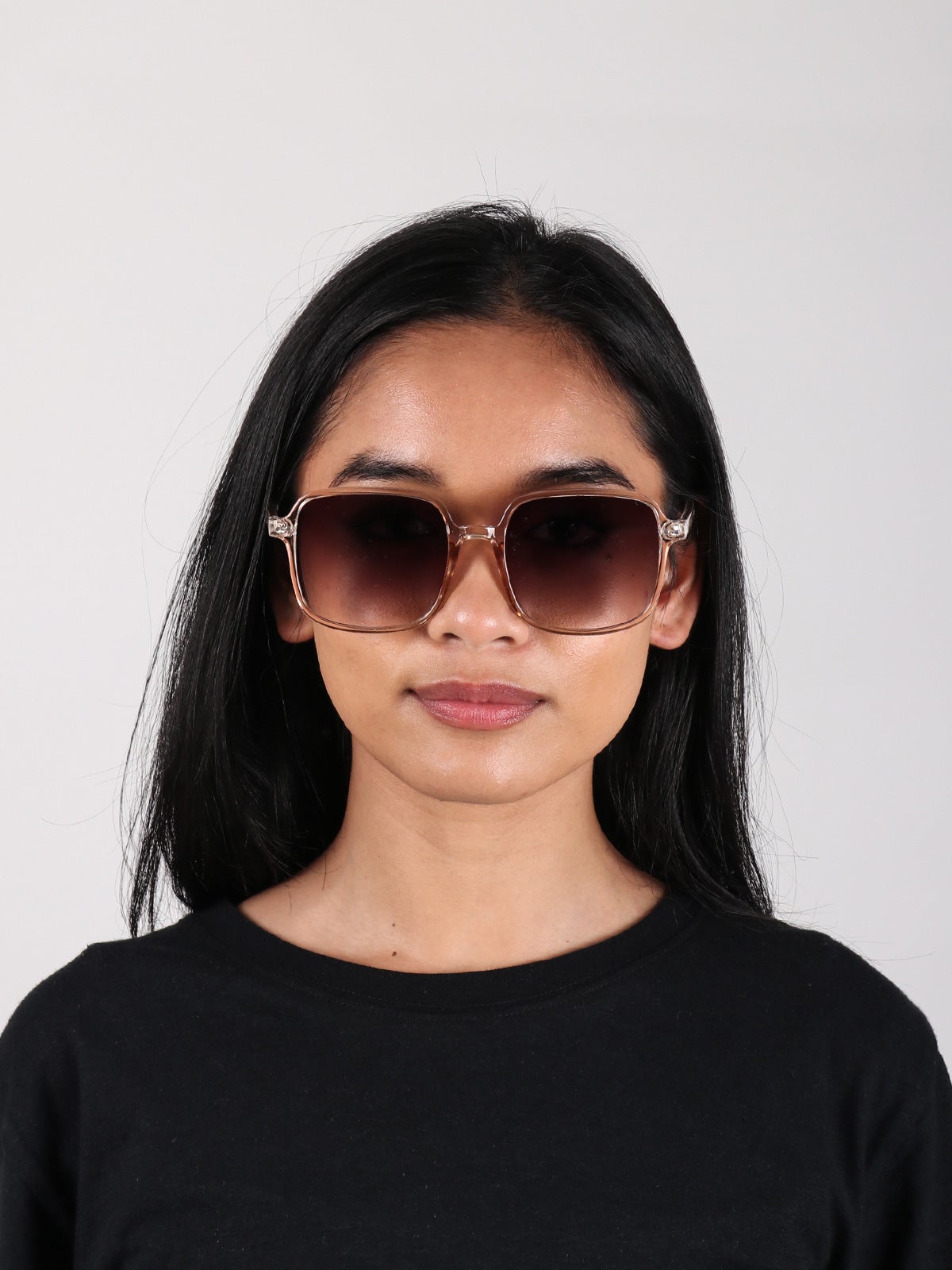 Oversized retro 2024 square sunglasses