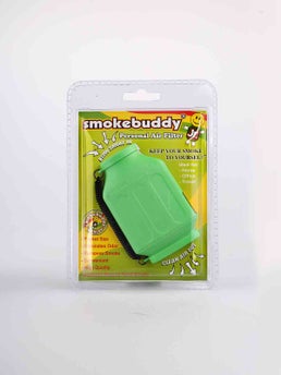 SMOKE BUDDY SMOKEBUDDY ORIGINAL AIR FILTER Green - Free Keychain - Free  Shipping