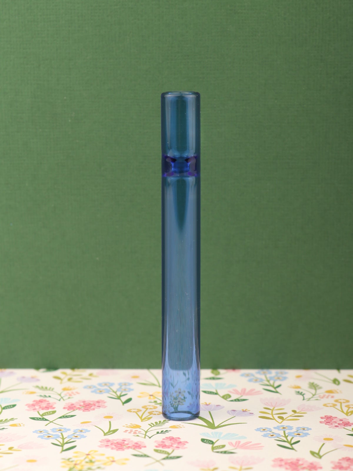 Straight Glass Cig Holder - Blue | Cosmic