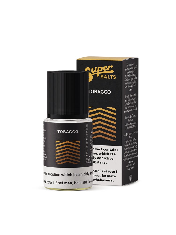 Super Salts 30ml E-liquid - Tobacco | Cosmic