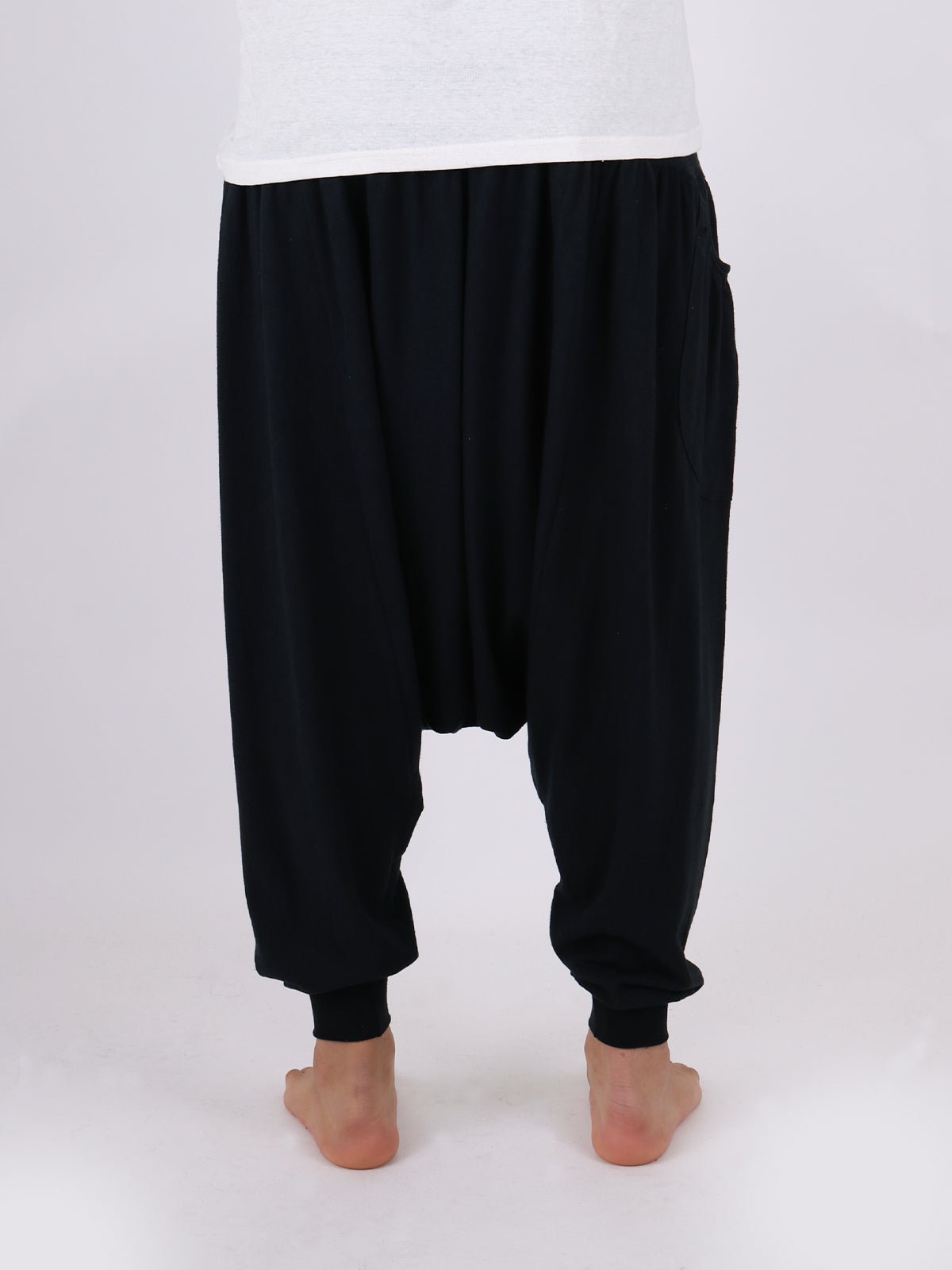 Unisex Organic Hemp Drawstring Harem Pants | Cosmic