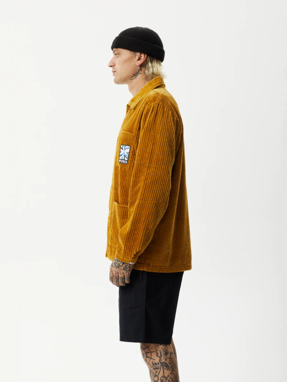 Mustard on sale corduroy jacket